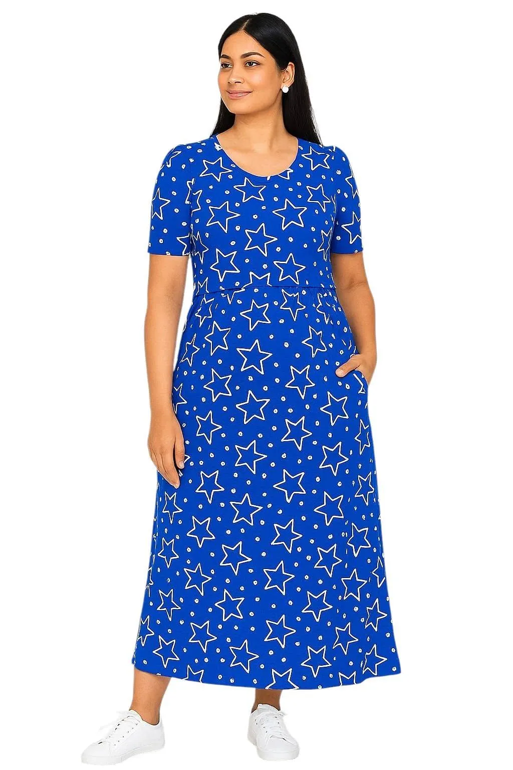chinese dress ladies Lotus Charm Feeding Maxi Dress – Pimpomfashion.in