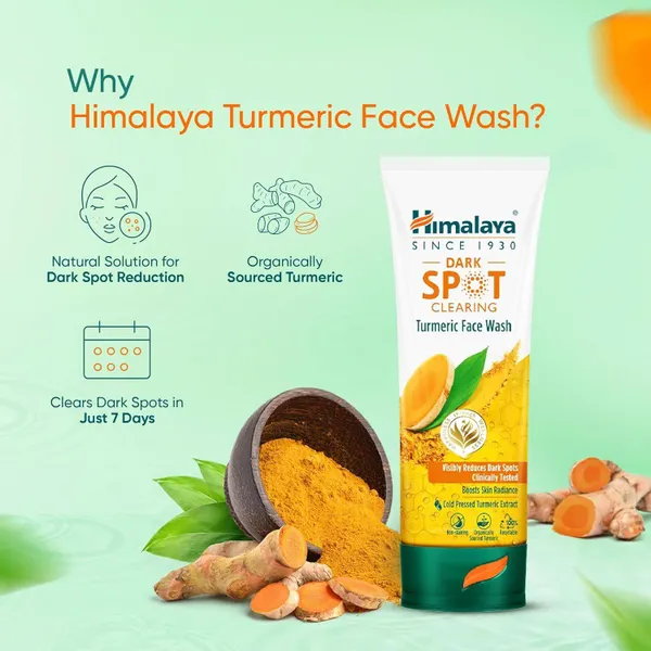 Himalaya Spot Clearing Turmeric Face Wash