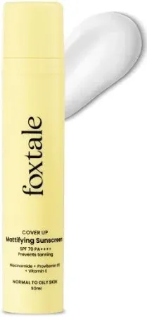 Foxtale Spf 70 Niacinamide Matte Sunscreen