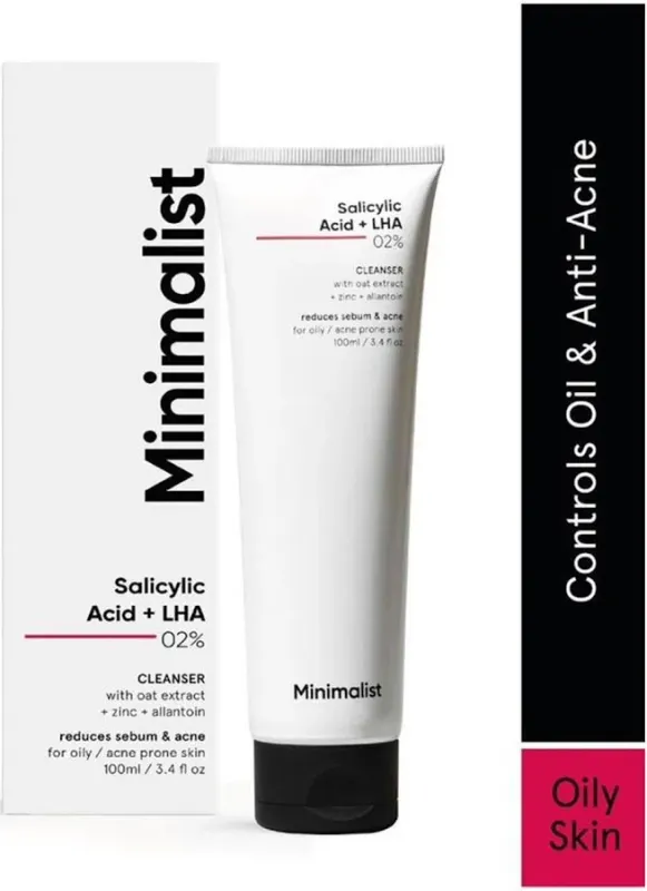 Minimalist Minimalist-2-Percent-Salicylic-Acid-Face-Wash-for-Acne-and-Oil-Control---100-ml - image 1