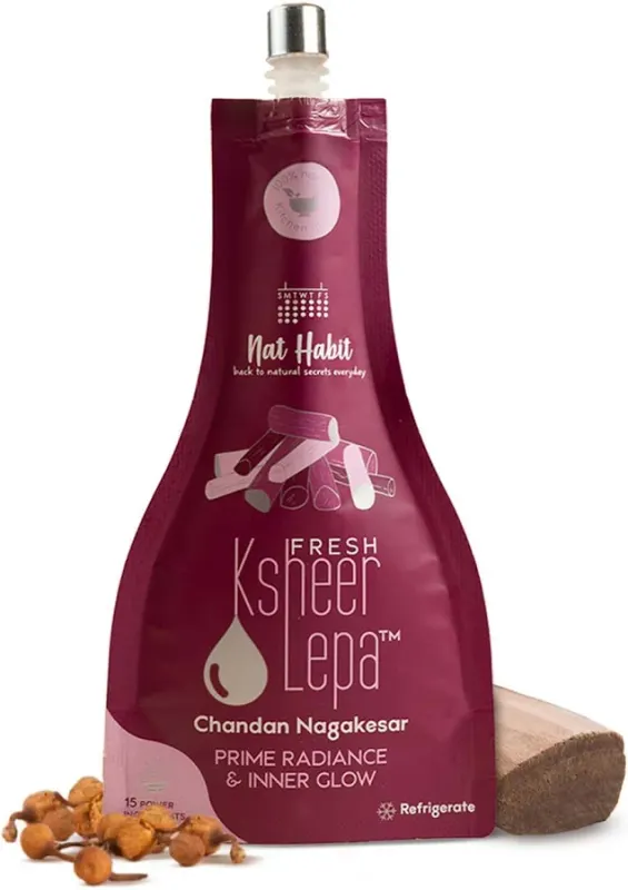 Nat Habit Chandan Nagakesar Ksheer Lepa Face Mask