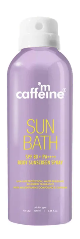 mCaffeine Body Sunscreen Spray