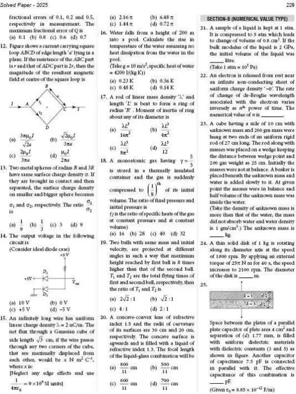 MTG Learning Media Mtg Jee Main 10 Previous Years Solved Papers 2025-2016 Physics, Chemistry & Mathematics | Jee Mains Pyqs Book 2026 Exam | All 157 Online & Offline Pap - image 7