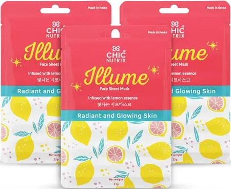 Chicnutrix Collagen Vitamin C Korean Sheet Mask