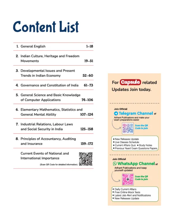  UPSC-EPFO (Enforcement Officers/ Accounts Officers Assistant Provident Fund Commissioner) 2025 | Capsule Handwritten Notes | Based on Latest Syllabus - image 3