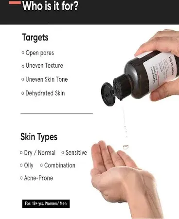 Myntra - MNow Minimalist Pore Minimizing Duo - PHA Face Toner 150 ml & Niacinamide Face Serum 30 ml - image 3