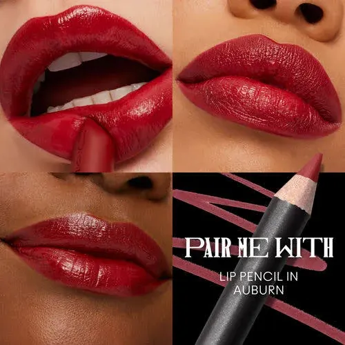 M·A·C M.A.C MACximal Satin Bullet Lipstick- Red | Hydrating, Plumps Lips, 8Hr Lasting | Cruelty-Free | 1 Pc | At Nykaa - image 3