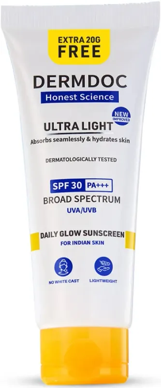 Dermdoc Spf 30 Daily Glow Sunscreen