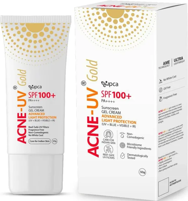 IPCA Acne-UV Gold Sunscreen