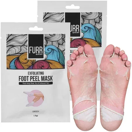 Furr Glycolic & Salicylic Acid Exfoliating Foot Peeling Mask