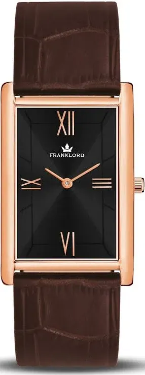 Franklord Franklord The Indian Tank – Black Royale | Luxury Slim Watch for Men (Cartier Inspired) - image 1