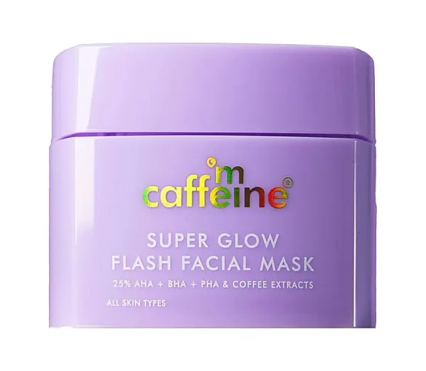 MCaffeine Super Glow Flash Facial Mask
