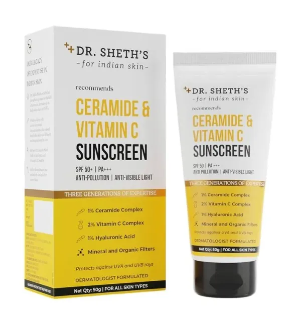 Dr. Sheth's Ceramide & Vitamin C Sunscreen