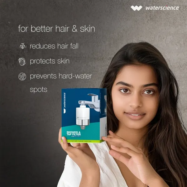 CLEO Shower & Tap Filter for Hard Water - CLEO-SFU-423 For Borewell/Tanker Water - image 3