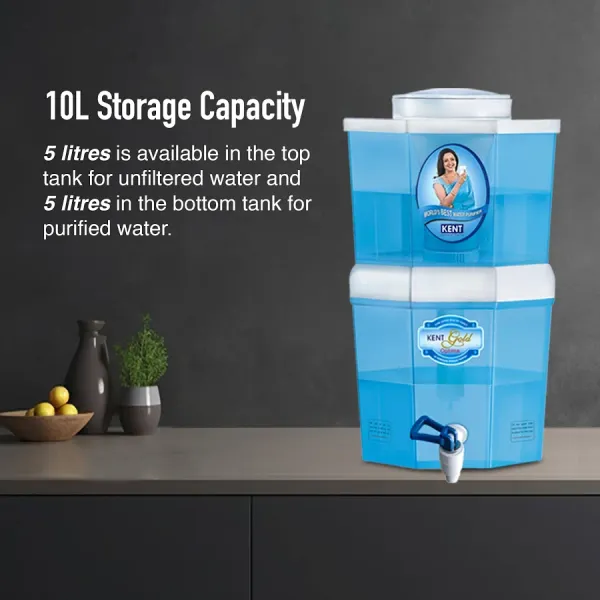 KENT Kent Gold Optima Gravity Based Water Purifier - image 10