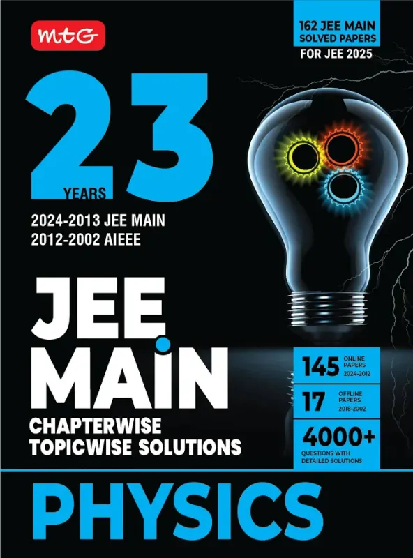 Snapdeal MTG | 24 Years | JEE Main Chapterwise Topicwise Solutions | 2025-2002 | Physics | - image 8