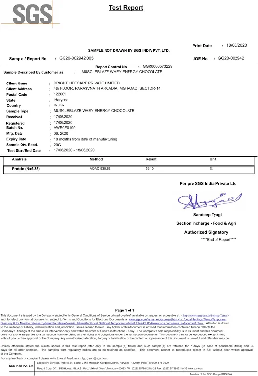 MuscleBlaze MuscleBlaze Whey Energy 24g Protein - image 9