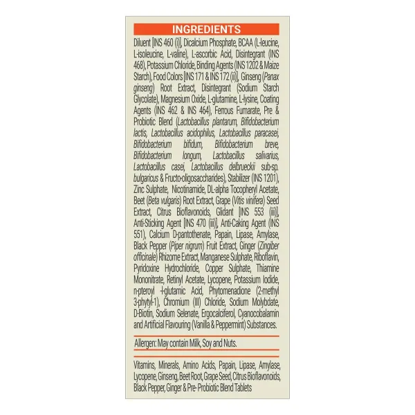 Fuelone Fuelone Daily Multivitamin, 51 Ingredients & 6 Blends, For Energy, Immunity & Recovery - image 9