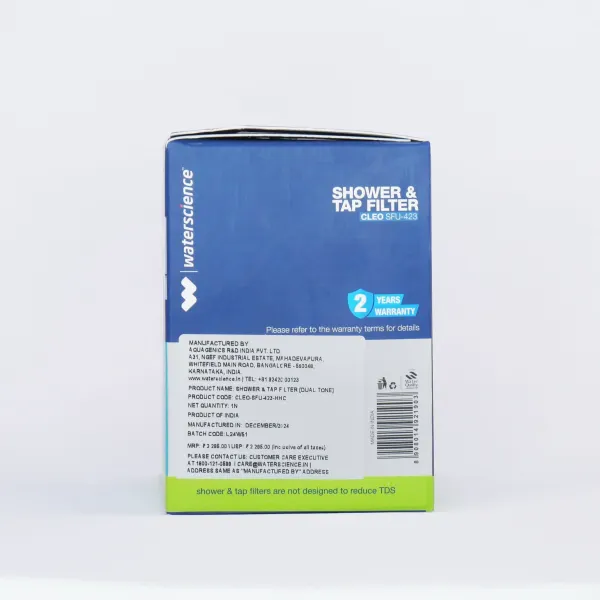 CLEO Shower & Tap Filter for Hard Water - CLEO-SFU-423 For Borewell/Tanker Water - image 11
