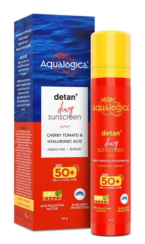 Aqualogica Aqualogica Detan+ Dewy Sunscreen SPF PA++++ - image 1