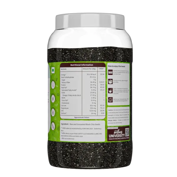 Flipkart Neuherbs Organic Raw Unroasted Chia Seeds 1 kg - image 7