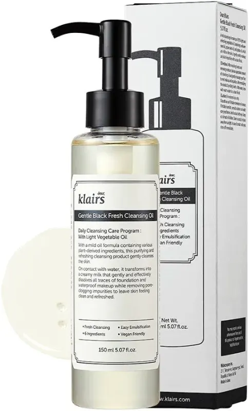 Klairs Gentle Black Fresh Cleansing Oil
