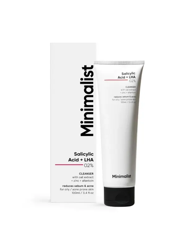 Myntra Minimalist Oily Skincare Kit - Face Serum 30ml + Face Wash 100ml + Face Moisturiser 50g (Pack) by Myntra - image 3