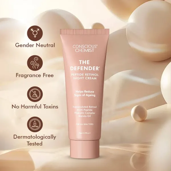 Conscious Chemist Conscious Chemist The Defender Peptide Retinol Night Cream - image 4