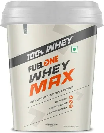  Fuel One Whey Max, Whey Protein Concentrate & Whey Protein Isolate, 27g Protein - image 2
