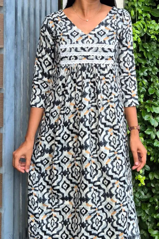 nuurikha.com NR0174 - Co-Ord Set with Lace & Pocket (Teal) L - image 4