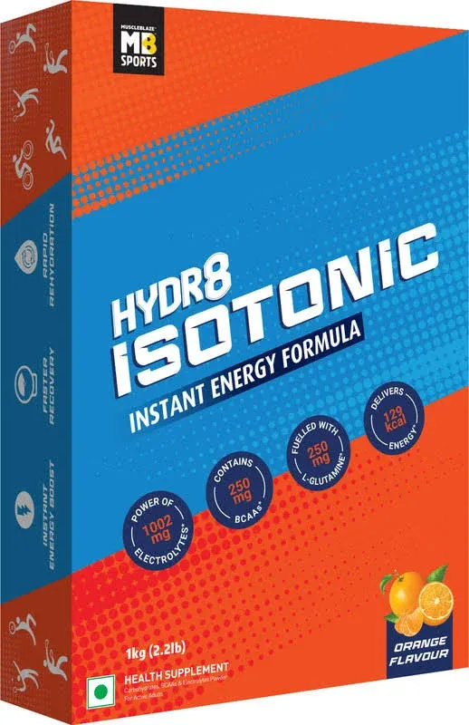 Flipkart Muscleblaze Fuel One Sports Hydr8 Isotonic Instant Energy Formula Nutrition Drink - image 1
