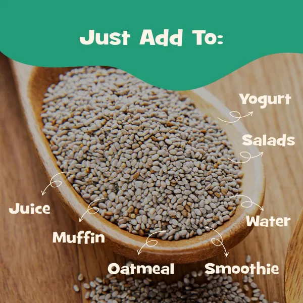 JioMart Marketplace Nourish you Chia Seeds 1 kg - image 2