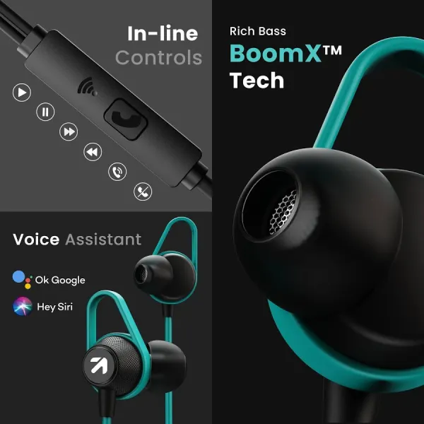 Boult Boult Audio Loop 2 Wired in Ear Earphones - image 6