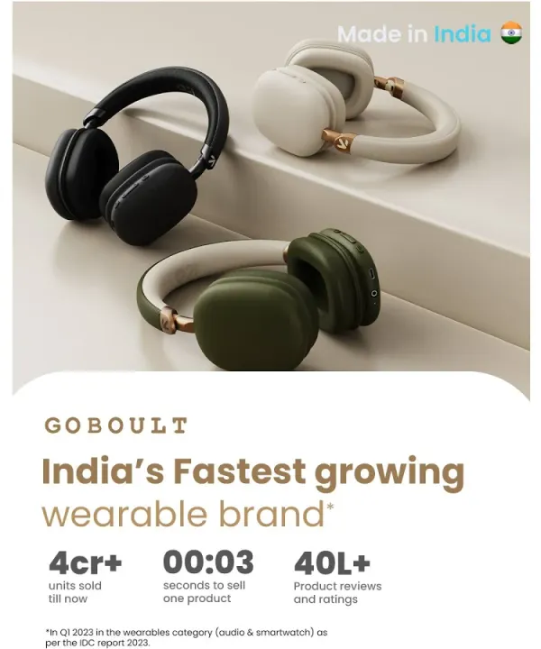 Amazon Boult Fluid X Wireless Bluetooth Headphones - image 2