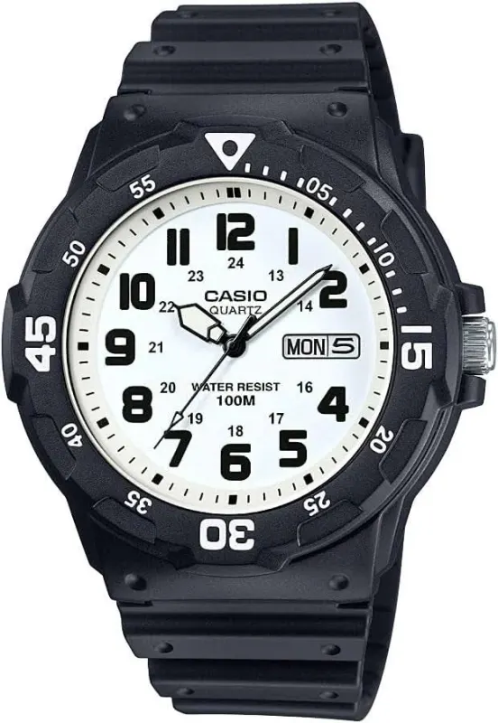  Casio MRW200H-1BV Men's Black Dive Watch - image 2