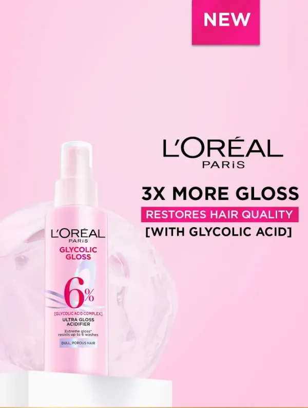 L'Oreal Paris Glycolic Gloss Acidifier Spray