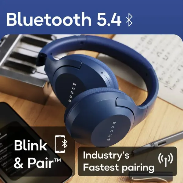 Boult Boult Flex Over Ear Bluetooth Headphones - image 12