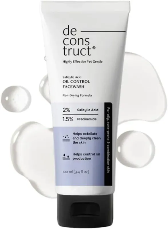 Deconstruct Salicylic Acid Oil Control Face Wash