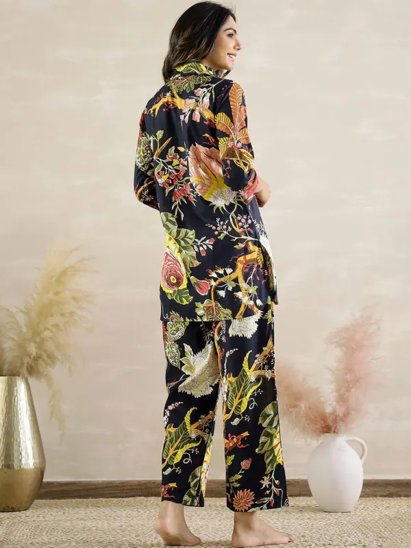 Myntra Mamicha Women Botanic Symphony Ready-to-Wear Coord Set(L) by Myntra - image 3