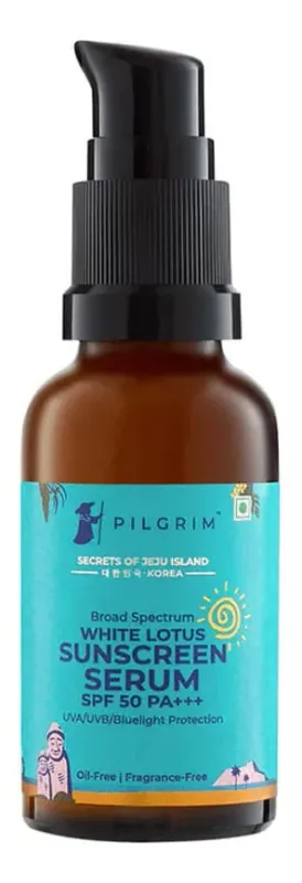 Korean White Lotus Tinted Sunscreen By Pilgrim