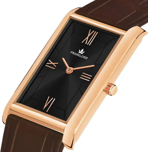 Franklord Franklord The Indian Tank – Black Royale | Luxury Slim Watch for Men (Cartier Inspired) - image 2