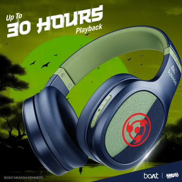 Boat boAt Rockerz 460 Naruto Series Wireless Headphones - image 6