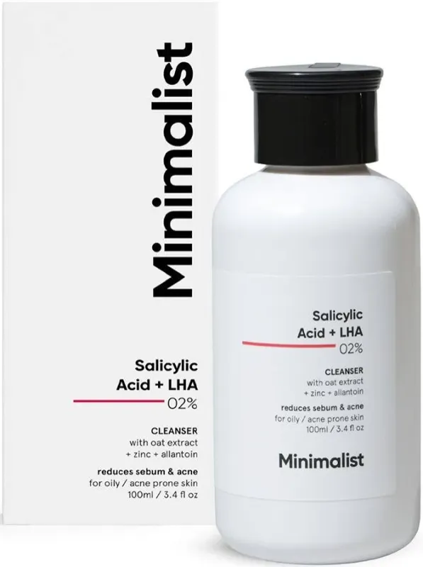 Minimalist Minimalist Set of Salicylic Acid 2% Face Serum - 10 ml & Face Wash - 100 ml (Pack) by Myntra - image 2