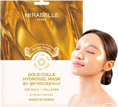 Mirabelle Korea Gold Colla Hydrogel Mask