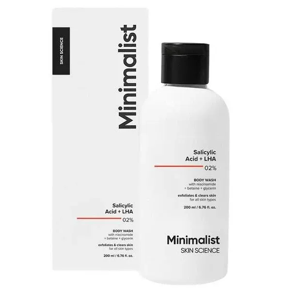 Minimalist Salicylic Acid LHA Body Wash