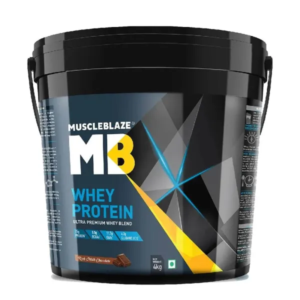  MuscleBlaze 100% Whey Protein Supplement Powder with Digestive Enzyme - image 9