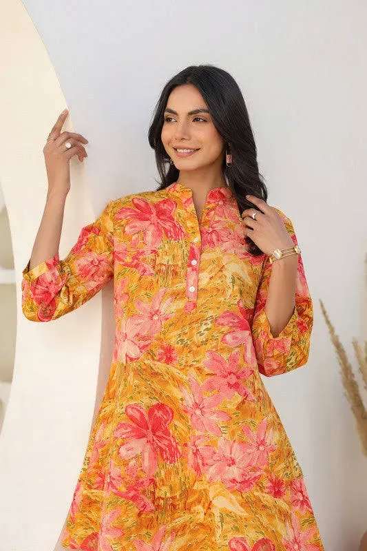 jisora.com Sunset Bloom Cotton Co-ord Set M - image 4