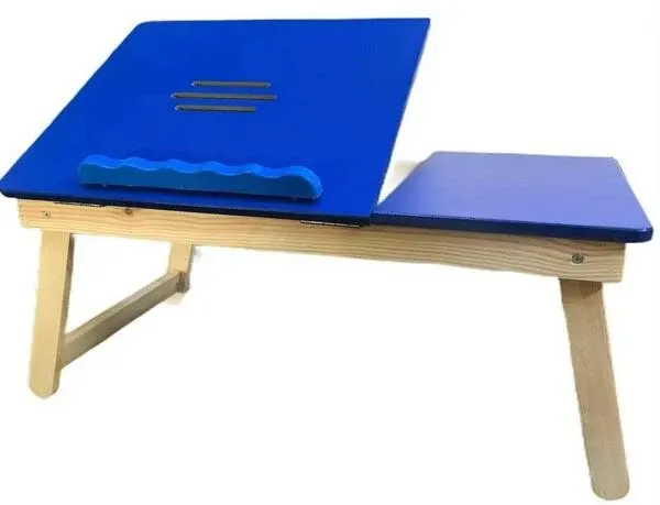 Grazia Multicolour Wood Foldable Laptop Table - image 1