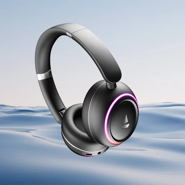 boAt Rockerz 480 - Wireless Headphone with Large Playback White Sabre - image 9