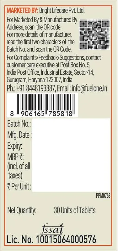 Fuelone Fuelone Daily Multivitamin, 51 Ingredients & 6 Blends, For Energy, Immunity & Recovery - image 3